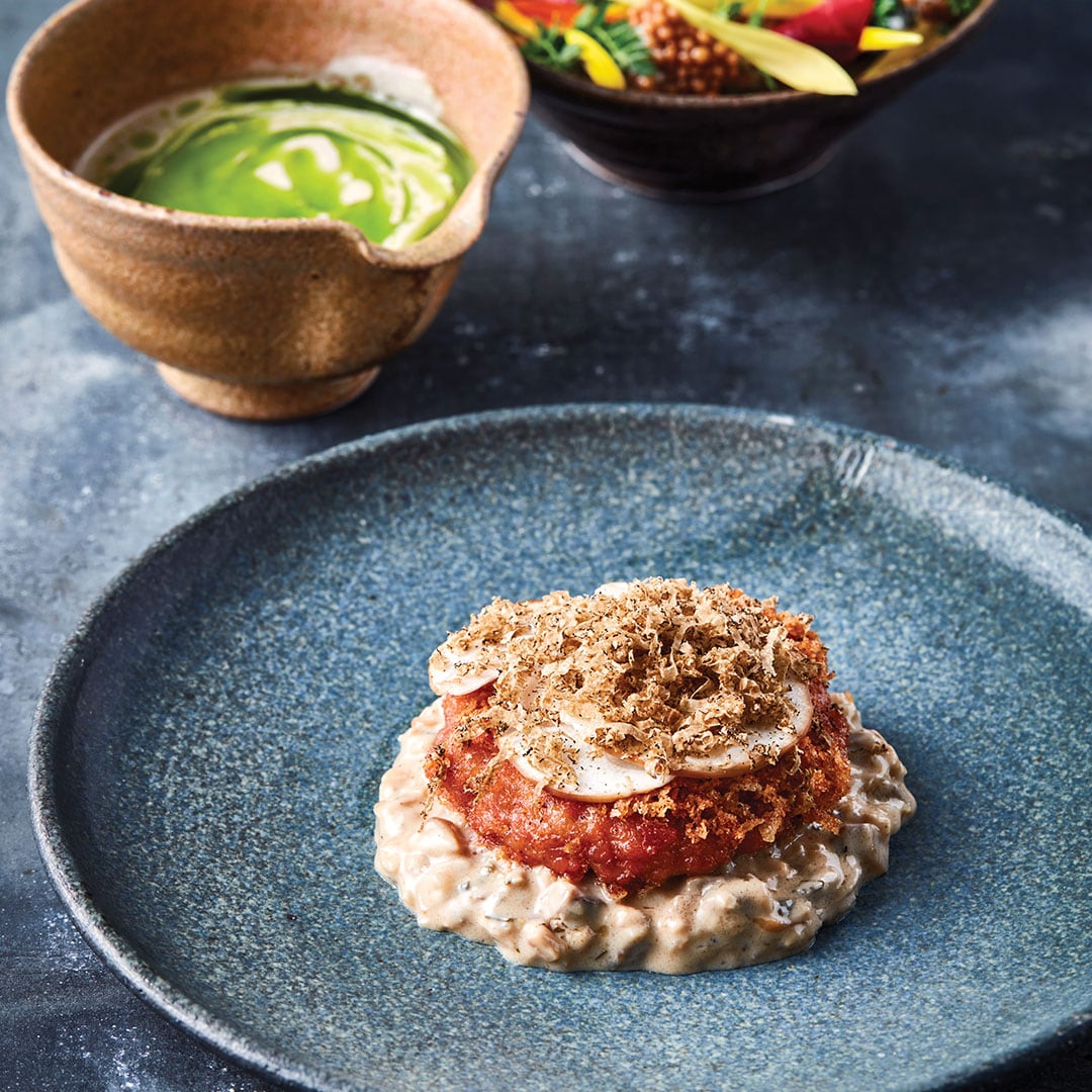 Wallenbergare à base de plantas com cogumelos "Duxelles"